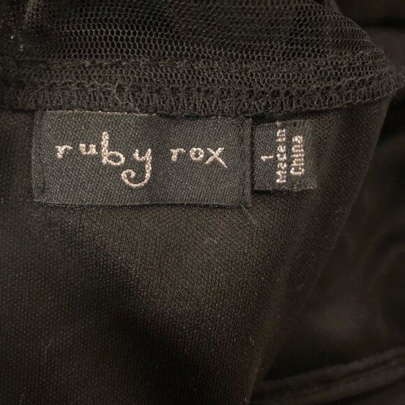 Ruby Rox Sequined Black Dress - Picture 10 of 12